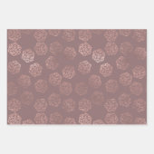 RPG Luxe | Mauve Sheen Fantasy tafelblad Gamer Dic Inpakpapier Vel (Voorkant 3)