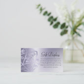 RPG Luxe | Paarse Fantasy Tabletop Gamer-evenement Informatiekaartje (Staand voorkant)