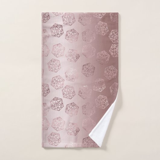 RPG | Mauve Luxury Sheen Roleplayer Dice (Serviette à main)