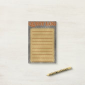 RPG Quest Log Post-it® Notes (Op bureau)