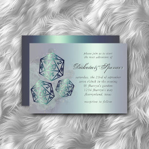 RPG Splash Blauwgroen Sheen Fantasy Tabletop PnP Kaart