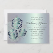 RPG Splash | Blauwgroen Sheen Fantasy Tabletop PnP Kaart (Voorkant)