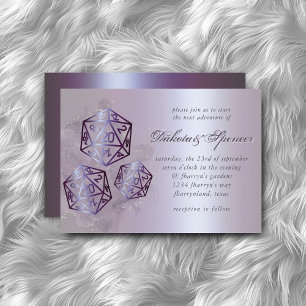 RPG Splash   Paarse Sheen Fantasy Tabletop Gamer Kaart