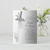 RPG Sword Luxe | Fantasy Sheen tafelblad Gamer Dic Kaart (Staand voorkant)