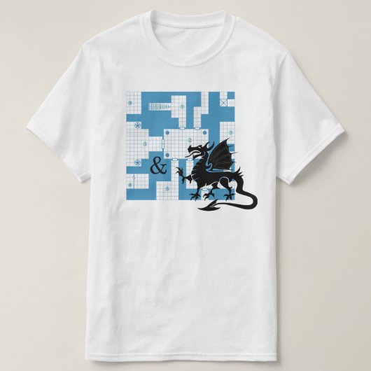 RPG van de oude school - & T-shirt (Design voorkant)