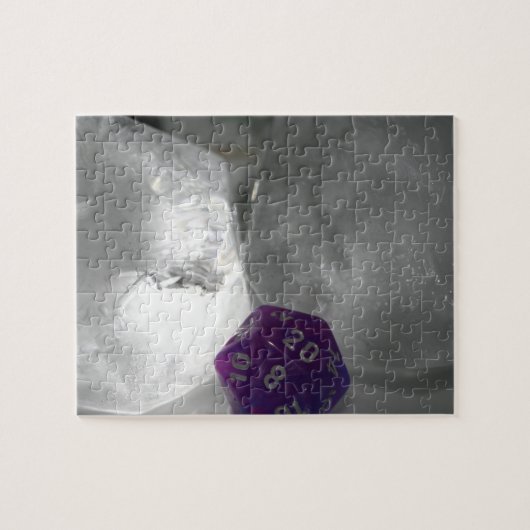 RPG voor tafelblad | Old School Rollenspeler D20 I Legpuzzel (Horizontaal)