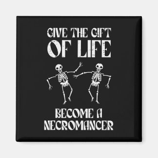 Rpg Wordt Necromancer Grappige Gamer Jongens Manne Magneet