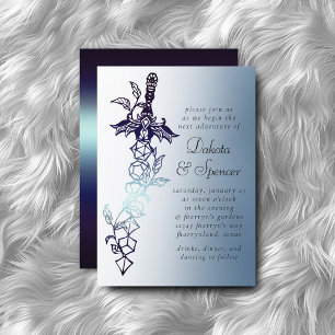 RPG-zwaard Navy Sheen Fantasy Tafelblad Gamer Di Kaart