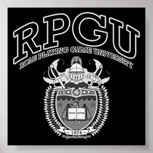RPGU - B&W POSTER (Voorkant)