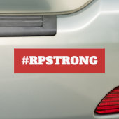 #RPSTRONG Bumpersticker (Op auto)