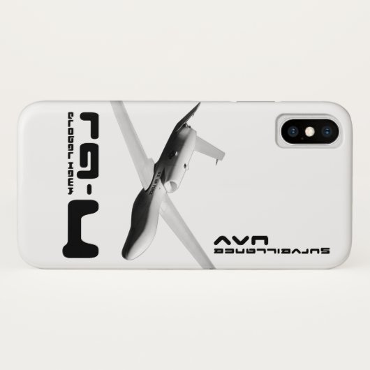 RQ-4 Global Hawk Case-Mate iPhone Case (Achterkant (horizontaal))