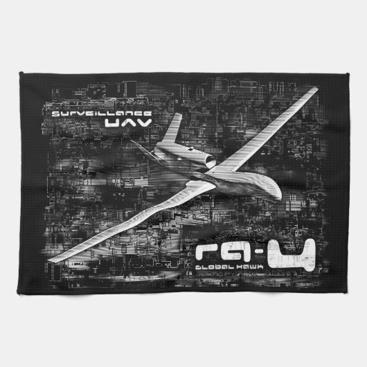 RQ-4 Global Hawk Theedoek (Horizontaal)