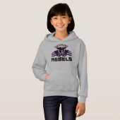 RR 03 | Black Rebel Logo Enfants Gris (Devant entier)