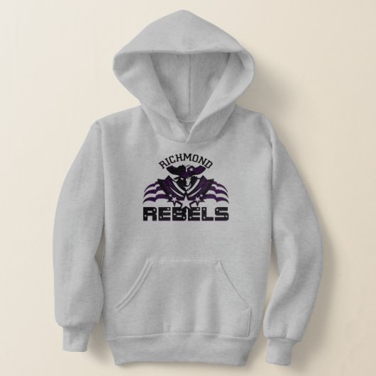 RR 03 | Black Rebel Logo Enfants Gris (Poser)