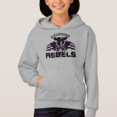 RR 03 | Zwarte Logo Kinder grijs (Voorkant)