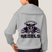 RR 04 | Grunge Rebel Logo Enfants Sweat - shirt à  (Dos)