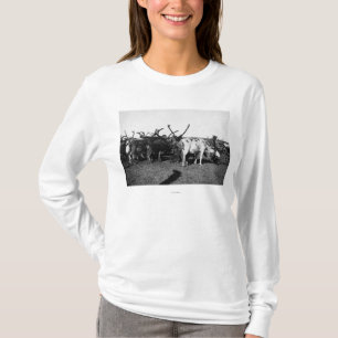 Rrendierbeslag op Alaska-foto T-shirt
