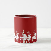 Rrendierenkoffiebeker kerstcadeautjes voor Mok (Midden)