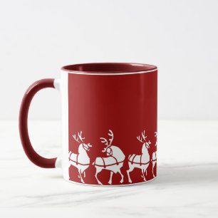 Rrendierenkoffiebeker kerstcadeautjes voor Mok