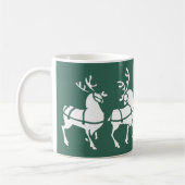 Rrendierenkoffiebeker kerstcadeautjes voor Mok (Links)