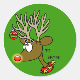 Rrendierfeestdag Gift Stickers