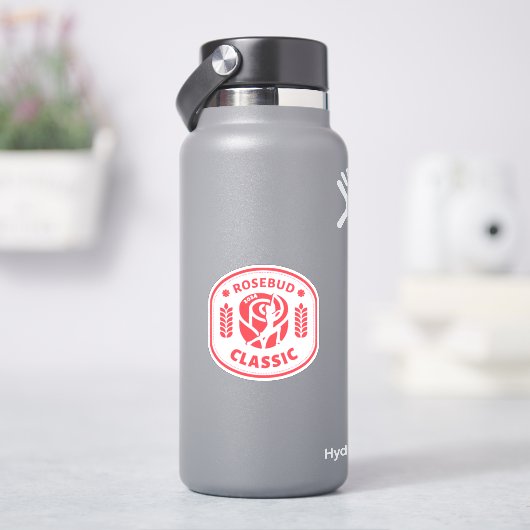 RRFSC 2024 Rosebud Classic Vinyl Sticker (HydroFlask)