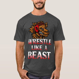Rrue als een beest Amateur die rusteling T-shirt