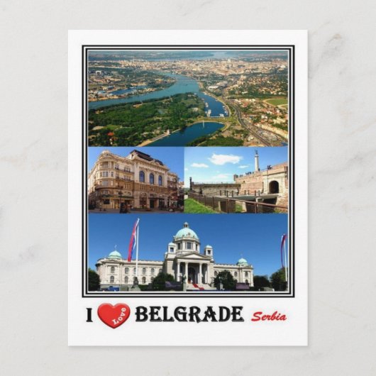 RS Servië - Belgrado - Briefkaart (Voorkant)