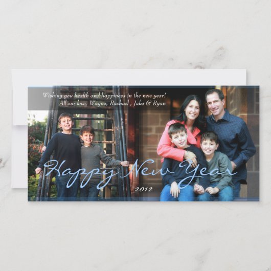 RS Vakantiekaart 2012 Feestdagenkaart (Voorkant)