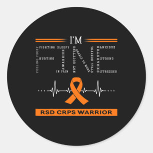 RSD Corps Warrior, het gaat goed Ronde Sticker