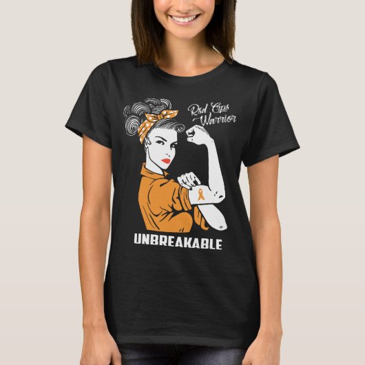 rsd crates krijger onbreekbare verpleegster sterke t-shirt (Voorkant)