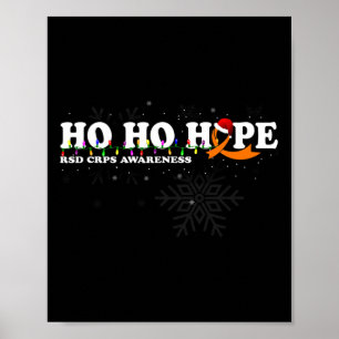 RSD CRPS Awareness Kerstwens Poster