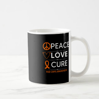 RSD CRPS Awareness Peace Love Cure Fighter Sinaasa Koffiemok
