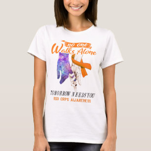 RSD CRPS Awareness Ribbon Support Giften T-shirt