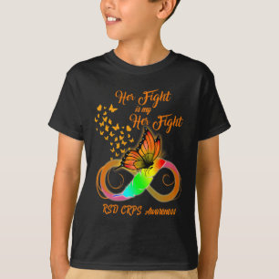 RSD Crps Awareness Warrior Haar strijd is mijn str T-shirt