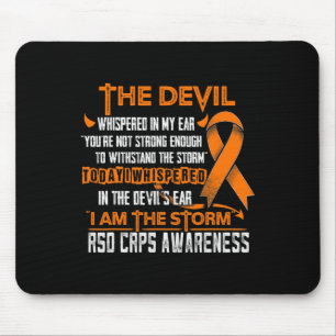 RSD CRPS Bewustzijn Ik Ben De Storm Duivel Muismat