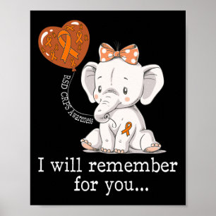 RSD CRPS Bewustzijn Olifant Poster