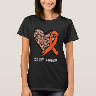 Rsd Crps bewustzijn oranje lint T-shirt