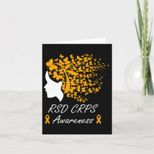 RSD CRPS Bewustzijn - Vrouwen Vlinders Haar Sinaas Kaart