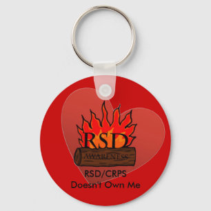 RSD/CRPS heeft geen eigen hart Sleutelhanger