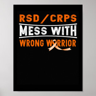 RSD CRPS knoeien met de verkeerde krijger Poster