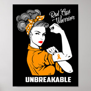 Rsd Crps Krijger Onbreekbaar Rsd Crps Bewustzijn G Poster