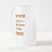 RSD/CRPS... Nerves Verre Frosted Beer Mug (Devant gauche)