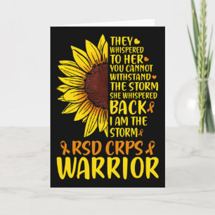 RSD CRPS Novelty Complex Regional Pain Syndrome AW Kaart