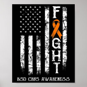 RSD CRPS Warrior Amerikaanse vlag Poster