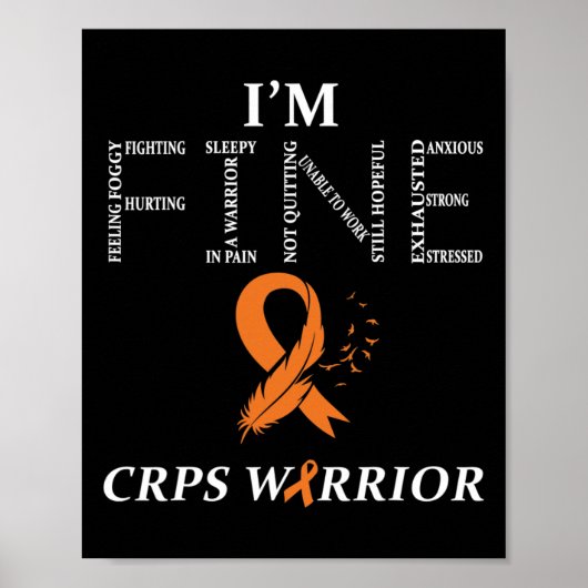 RSD CRPS Warrior Poster (Voorkant)