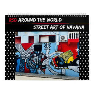RSD Over De Wereld Straatkunst van Havana Kalender