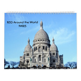 RSD rond de World Paris agenda Kalender
