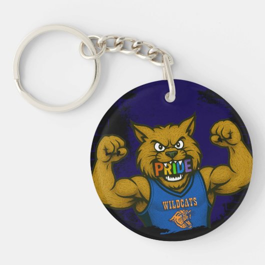 RSD WILDCATS SPORTS PRIDE SLEUTELHANGER (Voorkant)