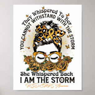 RSDCRPS Bewustzijn Ik ben het Storm Messy Bun Figh Poster